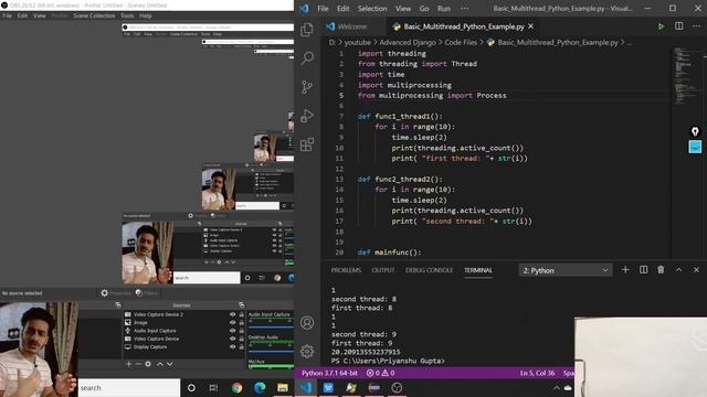 ? Multithreading in Python and Java | Python GIL | Multiprocessing | Asynchronous Programming смотреть онлайн