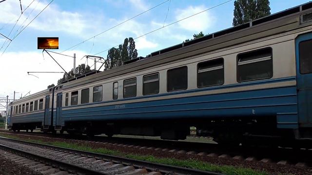 Региональный ЭР9Т-668 по маршруту Киев-Волынский - Неданчичи смотреть онлайн