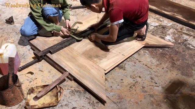 Woodworking Techniques Extremely Strange With Asphalt | Amazing Wooden Stairs Design Ideas Beautifu