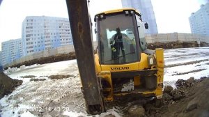 Volvo bl71b экскаватор погрузчик.  Полный обзор.