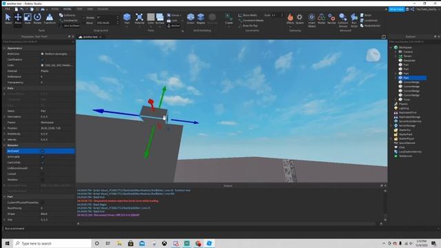 How to create a ladder in roblox studio! смотреть онлайн