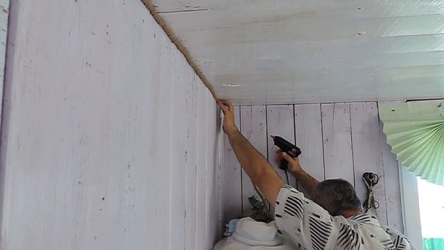 Декор веревкой. Веревка вместо плинтуса. смотреть онлайн