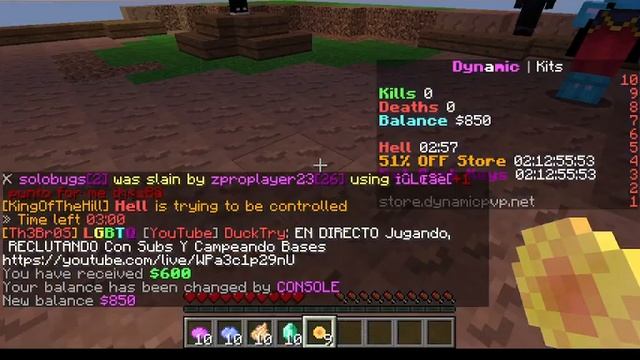 Jugando minecraft java en dinamicpvp pero tenia mucho laaaaaaaaag смотреть онлайн