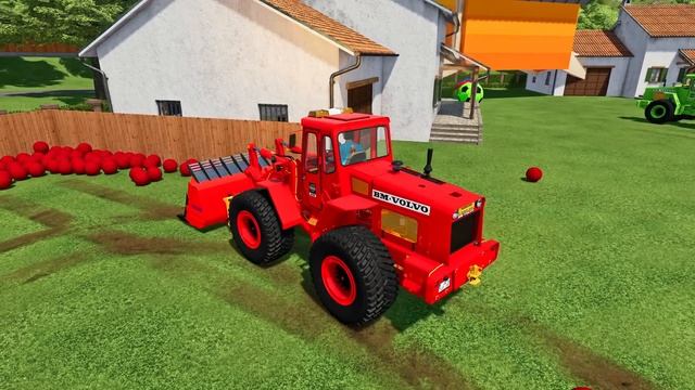 TRANSPORTING ZETOR & PORSCHE MINI TRACTORS WITH MERCEDES TRUCK - Farming Simulator 22 смотреть онлайн