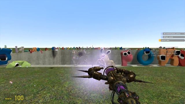 ALL GOLDEN VS RUBY 3D BABY LOWERCASE ALPHABET LORE FAMILY in BIG HOLE - Garry's Mod смотреть онлайн