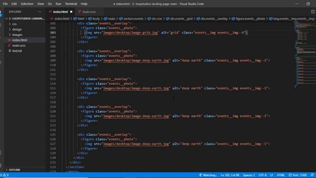 Complete Website from Scratch using HTML5 & CSS3 | Loopstudio Landing Page | Hussain Coders смотреть онлайн