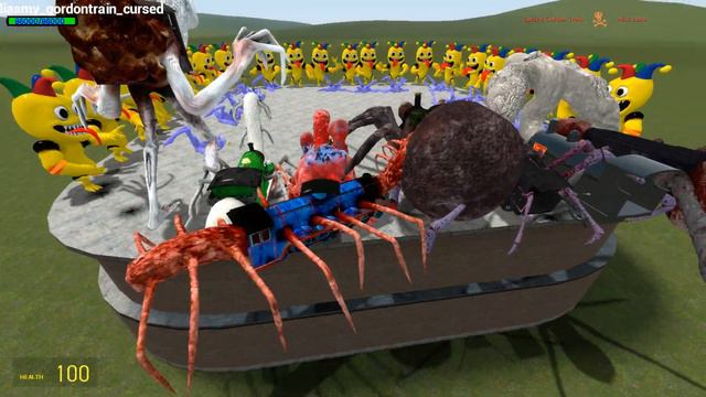 New Update Thomas and Monster Cursed in Garry's Mod!!! смотреть онлайн