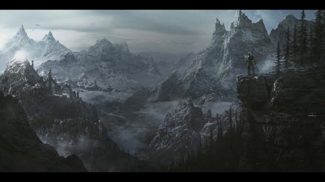 Skyrim wallpaper animated LOFI Music смотреть онлайн