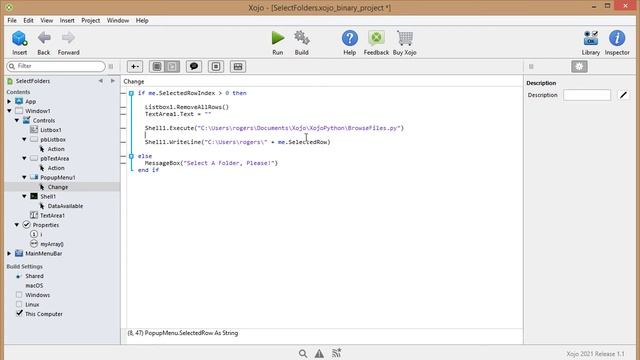 How to make use of a python script in xojo смотреть онлайн