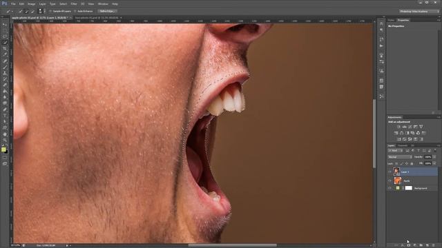 How to Create a Loud Mouth Apple in Photoshop смотреть онлайн