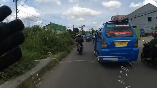 SOLO TOURING JAKARTA CILETUH Via CIKIDANG With HONDA BEAT ESP