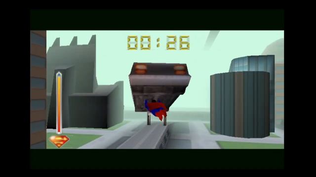 Superman: The New Adventures (N64) - Part 1 (First ride) - OH GOD... смотреть онлайн