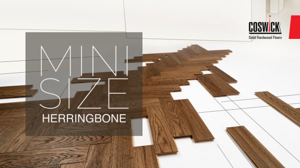 Миниатюрная «елочка» – эффектная новинка от Coswick. Укладка узором "елочка"