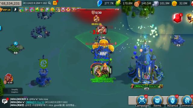 KNLV Rise Of Kingdoms | Playing The Trial Of Kau Karuak On Hell Dificuty | KNLV 123456789 | Part 3