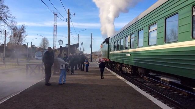 Из Бологое в Осташков на паровозе Су 250 74 смотреть онлайн