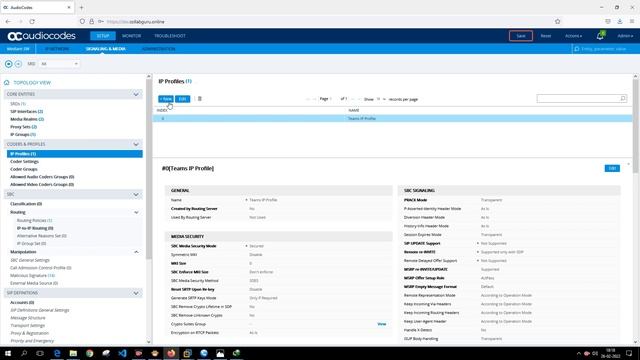Microsoft Teams Direct Routing with CUCM using Audiocodes SBC смотреть онлайн