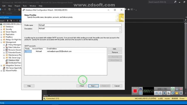 Configuracion Database Mail SQL Server смотреть онлайн