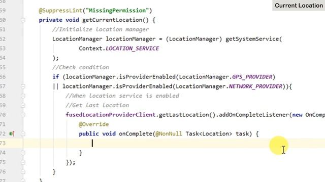 How to Fetch Current Location in Android Studio | CurrentLocation | Android Coding смотреть онлайн