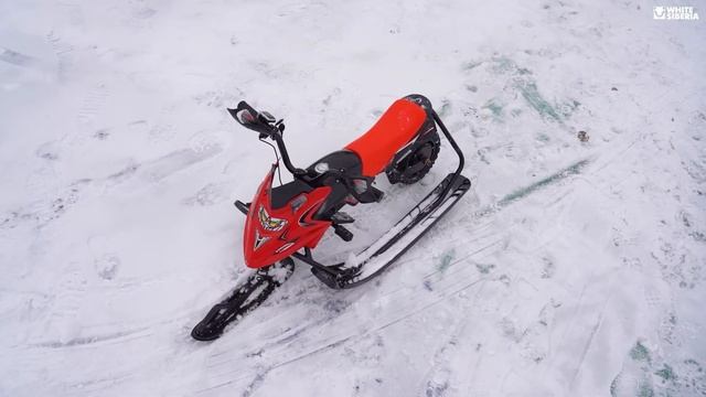 МЕЧТА ИЗ ДЕТСТВА | Электрический снегокат White Siberia Belek смотреть онлайн