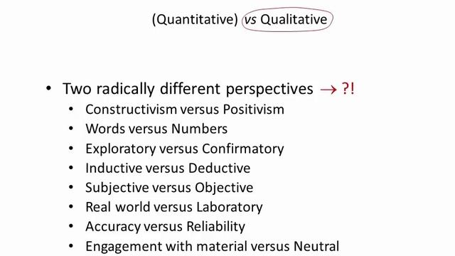 Quantitative vs Qualitative methods in C&A psychiatric Research смотреть онлайн