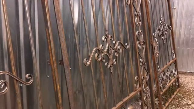 Ковторг - Ворота и калитка Арт. 17С на Челябинск без покраски