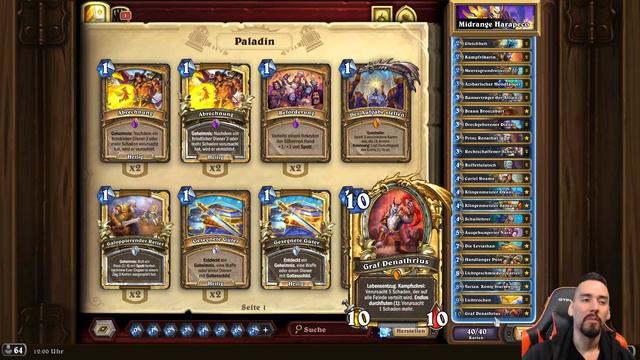 Hearthstone Mord auf Schloss Nathria: Paladin in tatsächlich Spielbar! смотреть онлайн