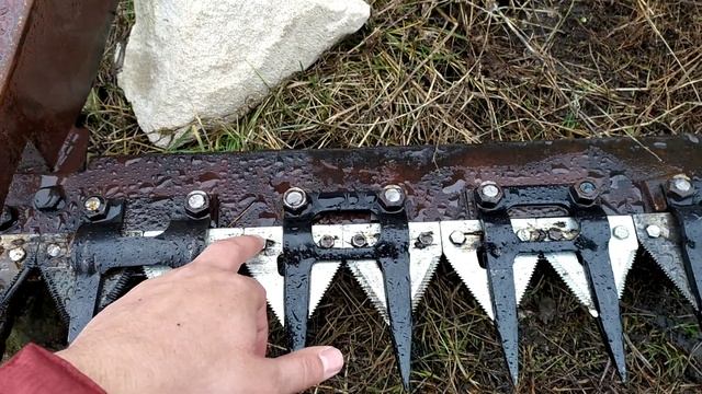 Краткий обзор косилки навесной КЗН 2,1 (система среза переделана под Шумахер) смотреть онлайн
