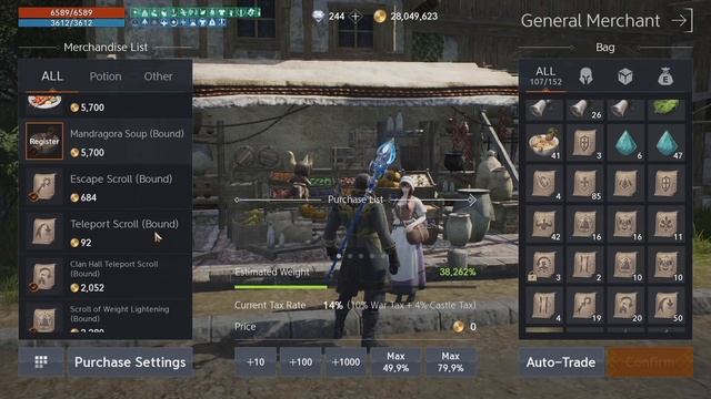 [Lineage2M] Как усилить персонажа бафами ? Расходка в игре. смотреть онлайн