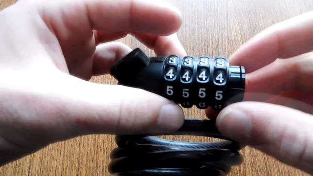 Велосипедный замок с кодом!Как сменить код на велосипедном замке? смотреть онлайн