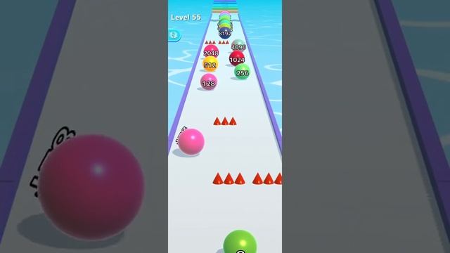 Ball Run İnfinity _ All Levels Android İOS Gameplay Level 51 - 60 смотреть онлайн