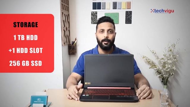 Acer Nitro 5 i7 9th gen gtx 1650 gaming review in Hindi India 2023 | Best Gaming Laptop | techvigu смотреть онлайн