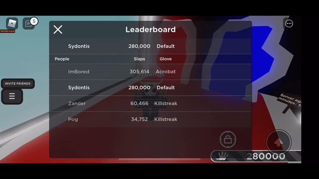 -99 Quadrillion Slaps [Roblox Slap Battles] смотреть онлайн