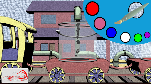 Learn Colors With The Color Train