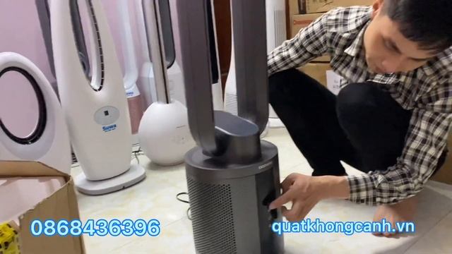 Mở hộp quạt không cánh Xiaomi Daewoo F9 смотреть онлайн