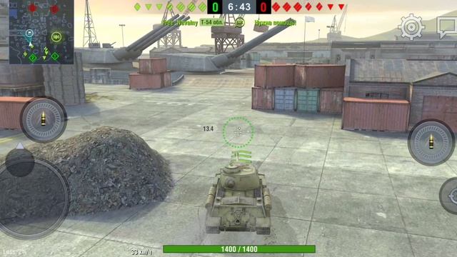 WOT Blitz gameplay ИС