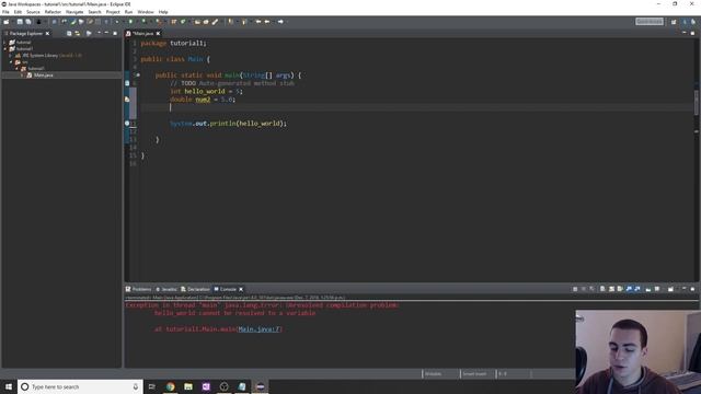 Java Tutorial for Beginners #2 - Variables & Data Types смотреть онлайн