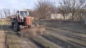 МТЗ 5 3я Часть Транспортировка Кентавра на дачу