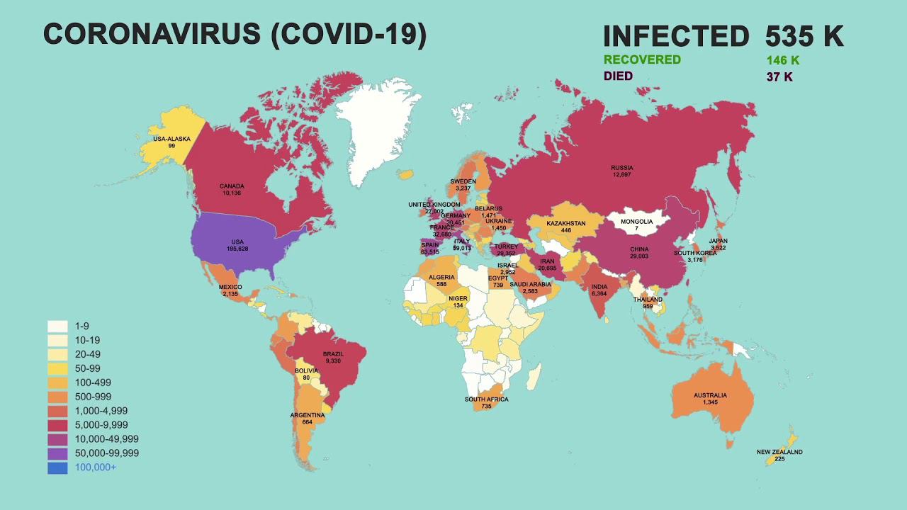 Infection map
