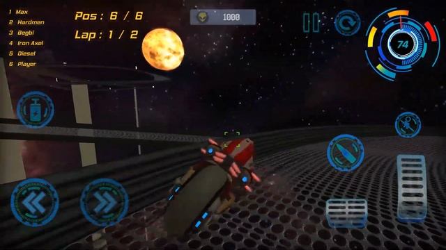 Space Bike Galaxy Race Gameplay смотреть онлайн