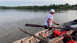 Поход на яле-4 по Оке на веслах и под парусом