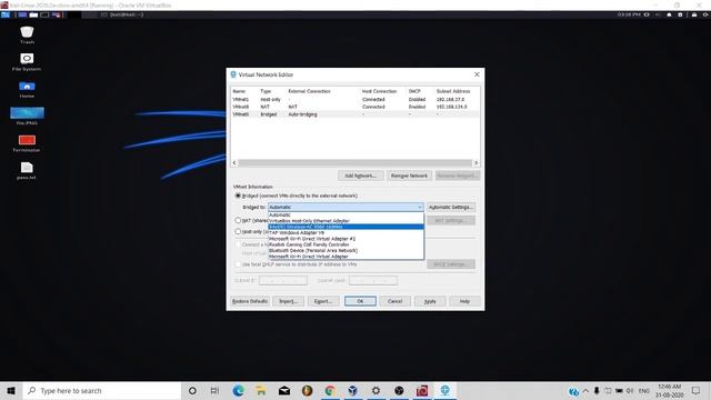 How To Enable Internet In Kali Linux on Virtual Box | Bridged Network | NAT смотреть онлайн