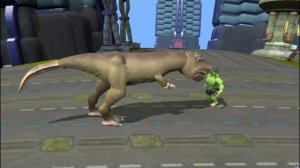 T-Rex vs Hulk | Dino vs Hero [S1E1] | SPORE