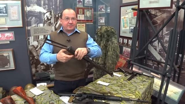 Пистолет-пулемет Судаева или "степлер" Победы! Кемеровский краеведческий музей. смотреть онлайн