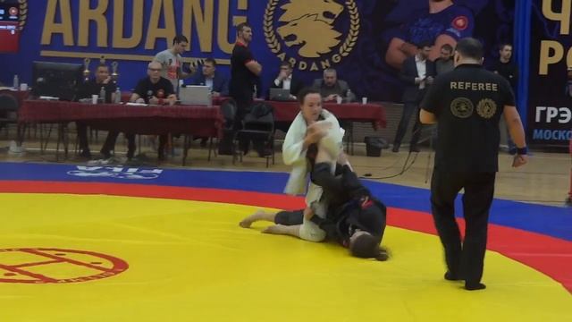 ЧР по Грепплингу Ги 2016  58 кг Финал Владимирова Ольга   Куприна Ирина