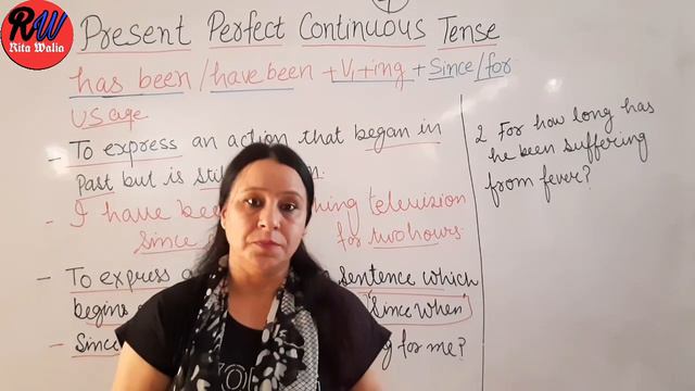 HOW TO USE PRESENT PERFECT CONTINUOUS TENSE смотреть онлайн