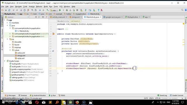 Firebase Real Time Database-Bangla -Saveing Data Part 02 смотреть онлайн