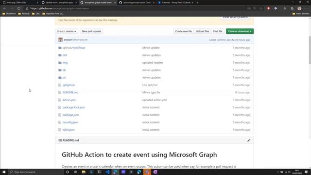 GitHub Actions and Calendar API Demo смотреть онлайн