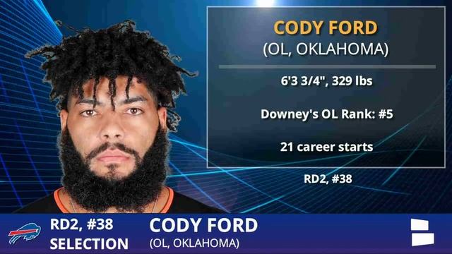 NFL Draft Trade: Raiders & Bills Trade Pick #38, Bills Draft OT Cody Ford From Oklahoma In NFL Draf смотреть онлайн