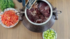 Оссабуко из голяшки лося в Афганском казане / Oasis - вкусно готовим!