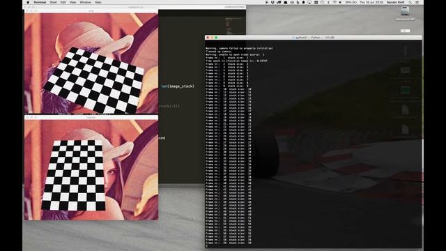 OpenCV experiment with creating median image from Lena смотреть онлайн